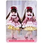 Anime Style 16 Inch Ball Jointed Doll Full Set Includes Clothes Shoes Kawaii Dolls for Girls MSD
