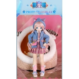 Doll Kawaii 16 Inch Ball Jointed Doll Full Set Student Uniform BJD MSD DIY Toy Gift for Girls